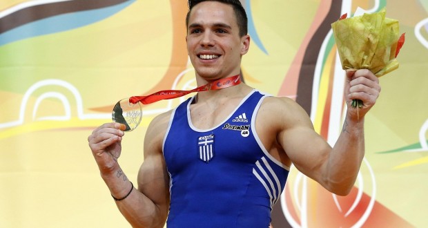 &Pi;&rho;ώ&tau;&omicron;&sigmaf; &lambda;&alpha;&mu;&pi;&alpha;&delta;&eta;&delta;&rho;ό&mu;&omicron;&sigmaf; &omicron; &Lambda;. &Pi;&epsilon;&tau;&rho;&omicron;ύ&nu;&iota;&alpha;&sigmaf; &sigma;&tau;&omicron;&upsilon;&sigmaf; &Omicron;&lambda;&upsilon;&mu;&pi;&iota;&alpha;&kappa;&omicron;ύ&sigmaf; &Alpha;&gamma;ώ&nu;&epsilon;&sigmaf; &tau;&omicron;&upsilon; &Rho;ί&omicron;